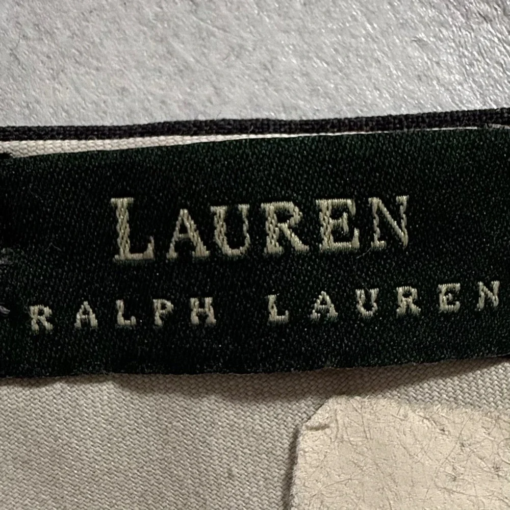 Lauren Ralph Lauren Pleated Wool Dress Pants‎ Trousers Mens 38x30 Charcoal Gray